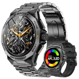 Falabella Reloj Inteligente Para Hombre Deportivo Militar GPS SIRI Smartwatch oferta