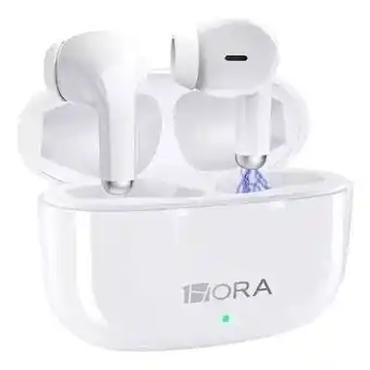 Falabella Audífonos In-ear Inalámbricos 1hora Aut203 Color Blanco Bluetooth 5.3 Con Micrófono oferta