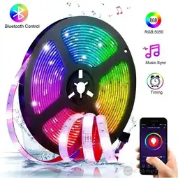 Falabella Cinta Luz LED Multicolor RGB 5mts Bluetooth oferta