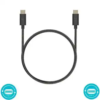 Falabella Cable Tipo C a Tipo C 60W Trenzado Original oferta