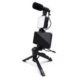 Falabella Kit De Video Portátil Con Micrófono + Luz Led + Tripode oferta