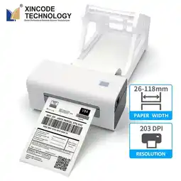 Falabella Impresora Térmica De Facturas Etiquetas Adhesivas 108mm oferta