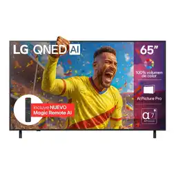 Alkomprar TV LG 65 Pulgadas 165 Cm 65QNED82 4K-UHD QNED Smart TV Con IA oferta