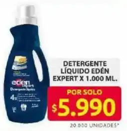 Ara edén expert detergente líquido oferta