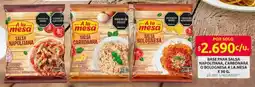 Ara A la mesa base para salsa napolitana, carbonara o bolognesa oferta