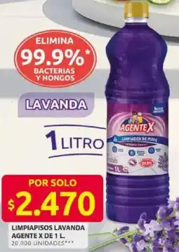 Ara Agente X limpiapisos lavanda oferta