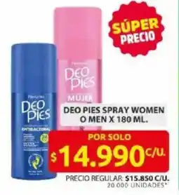 Ara Deo pies spray women o men oferta