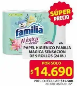 Ara Familia papel higiénico mágica sensación oferta