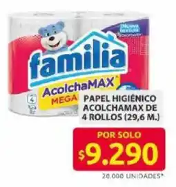 Ara Familia mega papel higiénico acolchamax oferta