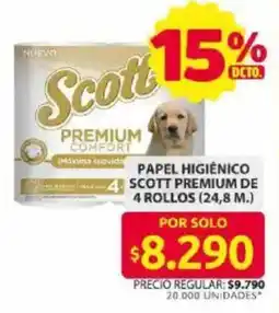 Ara scott papel higiénicopremium oferta