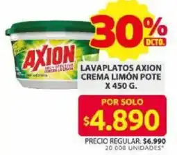 Ara Axion lavaplatos crema limón pote oferta