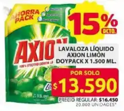 Ara Axion lavaloza líquido limón oferta