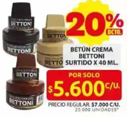 Ara Betún crema betto surtido oferta