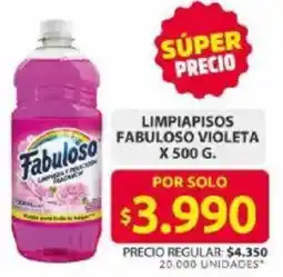 Ara Fabuloso limpiapisos violeta oferta