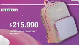Jumbo Morral Incolors casual mix oferta