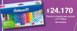 Jumbo Pelikan plumón colorella star surtido oferta