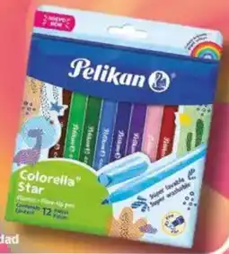 Jumbo Pelikan plumón colorella star junior oferta