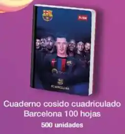 Jumbo Scribe barcelona cuaderno cosido cuadriculado oferta