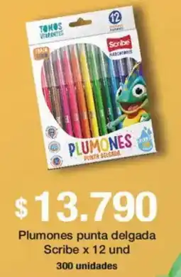 Jumbo Scribe plumones punta delgada oferta