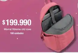 Jumbo Xtreme morral old rose oferta
