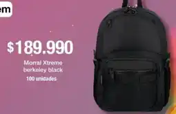 Jumbo xtreme morral berkeley black oferta