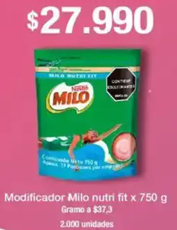 Jumbo Milo modificador nutri fit oferta