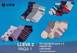 Jumbo Urb en calcetería oferta