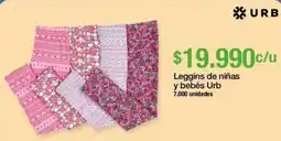 Jumbo Urb leggins de niñas y bebés oferta