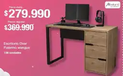 Jumbo Escritorio over palermo wengue oferta