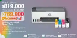 Jumbo Hp multifuncional smart tank oferta