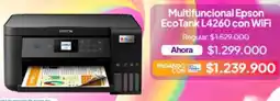 Jumbo Epson multifuncional ecotank L4260 con wifi oferta