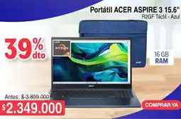 Ktronix Acer portátil aspire 3 15.6" oferta