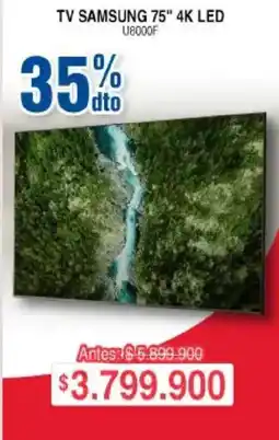 Ktronix Samsung tv 75" 4k led oferta