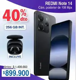 Ktronix Redmi note 14 oferta