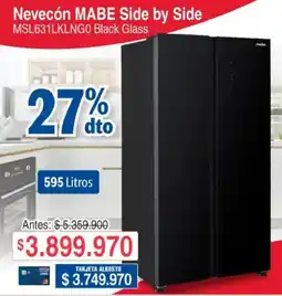 Mabe nevecón side by side