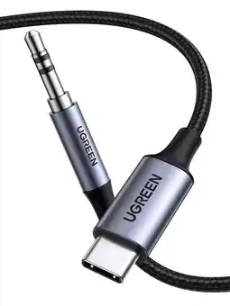 Falabella Cable Adaptador Auxiliar USB-C a Jack 3.5 mm Audio Estéreo 1m oferta