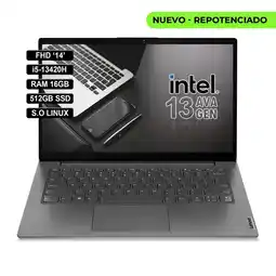 Falabella PORTATIL V14 G4 IRU FHD INTEL I5-13420H RAM 16GB 512GB SSD GREY oferta