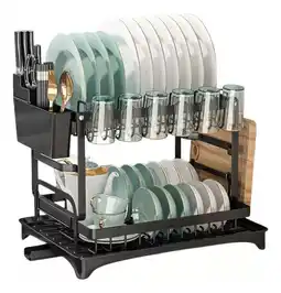 Falabella Escurridor Organizador Loza Drenaje Agua Platos Vasos Cocina oferta