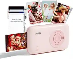 Falabella Mini Impresora FotografIa Inalámbrica Recargable Instantánea CP2100 oferta