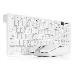 Falabella Combo Teclado Y Mouse Inalámbrico Usb 24g Ultra Delgado oferta