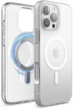 Falabella Estuche Compatible iPhone 16 Pro Max Magsafe Transparente oferta