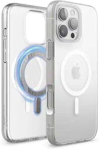 Falabella Estuche Compatible iPhone 16 Pro Max Magsafe Transparente oferta