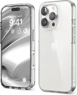 Falabella Estuche Compatible iPhone 16 Pro Hybrid Case Transparente oferta