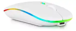 Falabella Mouse Inalámbrico Recargable W07 Blanco oferta