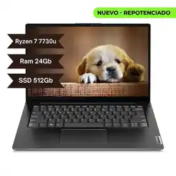 Falabella RYZEN 7 7730U - Ram 24GB DDR5 - 512Gb SSD - WIN 11 Home 14 - RJ45 oferta