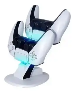 Falabella Cargador PS5 base de carga dual simultáneamente con LED oferta