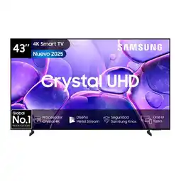 Falabella Televisor Smart 43 Pulgadas Crystal 4K U8200F Vision IA 2025 oferta