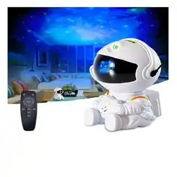Falabella Astronauta Proyector Led De Galaxia Nebulosa Con Estrellas oferta