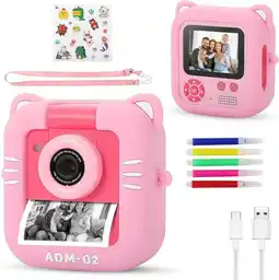 Falabella Camara Digital Impresora Niños Modo Selfie ADM-02 oferta