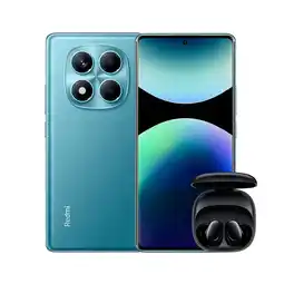 Alkomprar Celular REDMI Note 14 Pro 256GB Azul Audifonos oferta